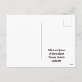 kruissteek bloemen feestdagenkaart (Achterkant)