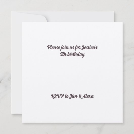 kruissteek bloemen kaart (Achterkant)