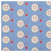 Kruissteek Borduur Hart Stof (Swatch)