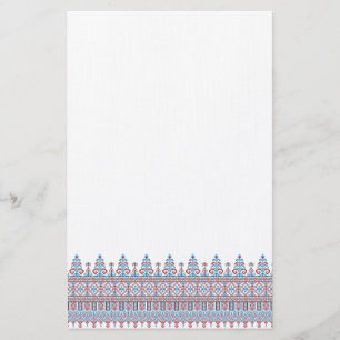 Kruissteek Briefpapier