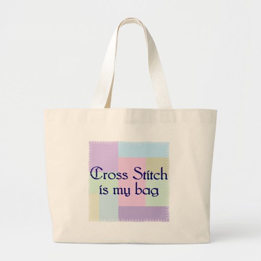 kruissteek Canvas tas (Voorkant)
