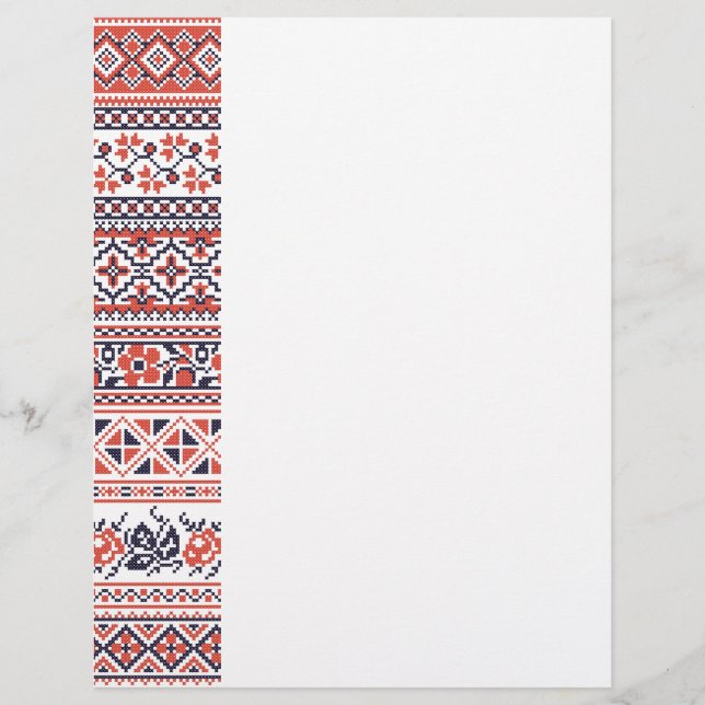 Kruissteek design patronen (Voorkant)