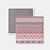 Kruissteek design patronen magneet (Voorkant / Achterkant)