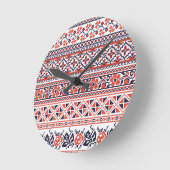 Kruissteek design patronen ronde klok (Hoek)