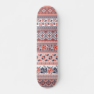 Kruissteek design patronen skateboard