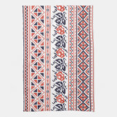 Kruissteek design patronen theedoek (Verticaal)