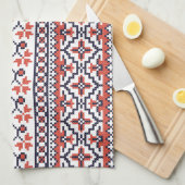 Kruissteek design patronen theedoek (Quarter Fold)