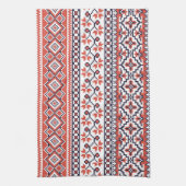 Kruissteek design patronen theedoek (Verticaal)