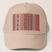 Kruissteek design patronen trucker pet (Voorkant)