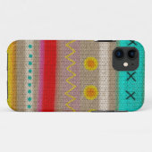 Kruissteek iPhone hoesje (Achterkant (horizontaal))