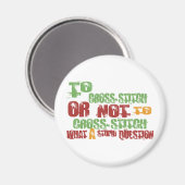 kruissteek magneet (Voorkant / Achterkant)