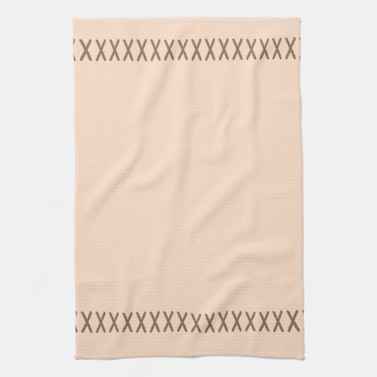 Kruissteek ontwerp handdoeken (Verticaal)