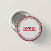 Kruissteek Ronde Button 3,2 Cm (Voorkant /achterkant)