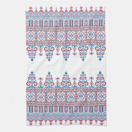 Kruissteek Theedoek (Verticaal)