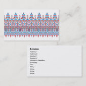 Kruissteek Visitekaartje (Voorkant / Achterkant)