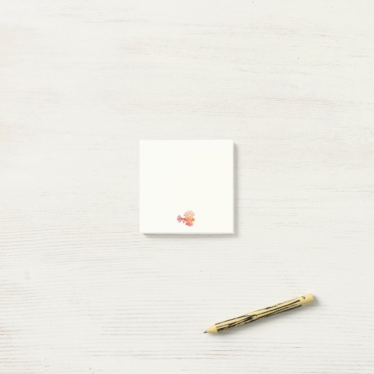 Kruissteenvissen Post-it® Notes (Op bureau)