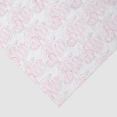 Kruisstieke kunsten Liefje Weefpapier Tissuepapier (Detail)