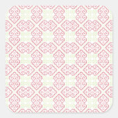  kruisstik borduurpatroon vierkante sticker (Voorkant)