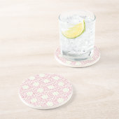  kruisstik borduurpatroon zandsteen onderzetter (Zijkant)