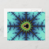 Kruisstoelen - Fractaal Briefkaart (Voorkant / Achterkant)