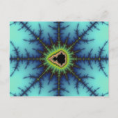 Kruisstoelen - Fractaal Briefkaart (Voorkant)