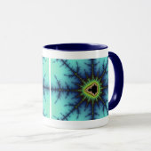 Kruisstoelen - Fractale Mok (Voorkant rechts)