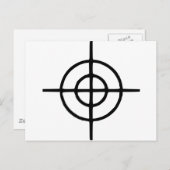 Kruisstoelen - Pistool Briefkaart (Voorkant / Achterkant)