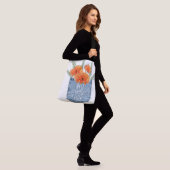 Kruisstofzak Crossbody Tas (Op model)