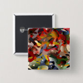 'kruisstown traffic' - 2-inch Square Button (Voorkant /achterkant)