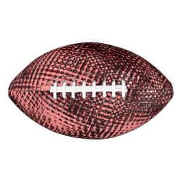 Kruisstrepen en perzik- of zalmvlekken american football