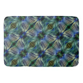 Kruisstrepen met kromme strepen, in bleekgroen en  badmat (Voorkant)