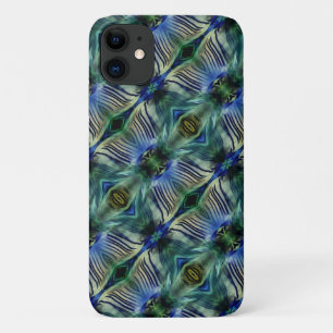 Kruisstrepen met kromme strepen, in bleekgroen en Case-Mate iPhone case