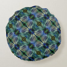 Kruisstrepen met kromme strepen, in bleekgroen en 