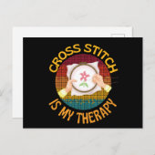 Kruistitel is mijn therapietrouw briefkaart (Voorkant / Achterkant)