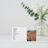 kruistmanden visitekaartje (Staand voorkant)