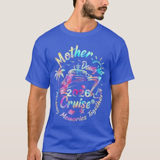 Kruistocht Moeder Dochtertrip 2026 Grappige Moeder T-shirt (Voorkant)