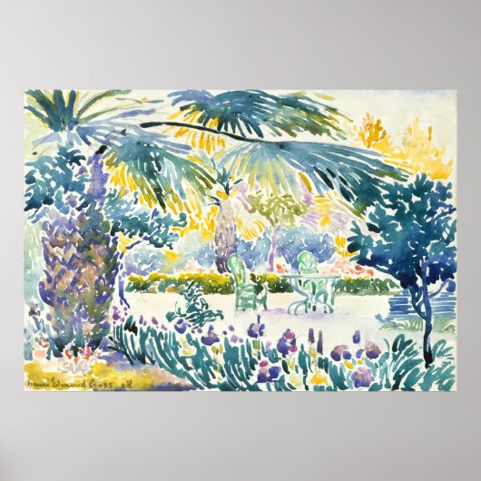 Kruistuin van de schilder in Saint Clair Poster (Voorkant)