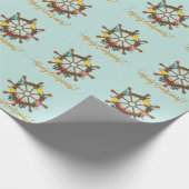 Kruisvaart Kerst Nautilus Cadeaupapier (Hoek)
