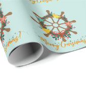 Kruisvaart Kerst Nautilus Cadeaupapier (Rol Hoek)
