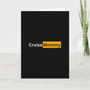Kruisvaart Mam - Y Cruise Vaarwel Cadeaus Kaart