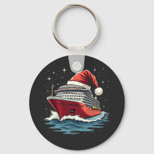 Kruisvaart met het gezin Kerstcruise Matching Kers Sleutelhanger