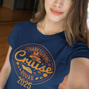 Kruisvaart squad Thanksgiving reis Tri-Blend Shirt