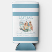 Kruisvaarten Vrijgezellenfeest Persoonlijke Laatst Seltzer Blikjeskoeler (Voorkant)