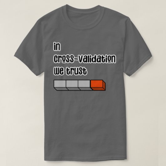 kruisvalidatie t-shirt (Design voorkant)
