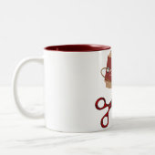 Kruisverbinding Tweekleurige Koffiemok (Links)