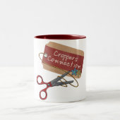 Kruisverbinding Tweekleurige Koffiemok