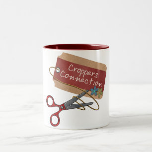 Kruisverbinding Tweekleurige Koffiemok