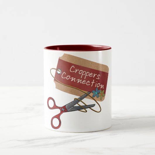 Kruisverbinding Tweekleurige Koffiemok (Center)