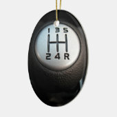 Kruisverschuiving - Versnellingsbak Keramisch Ornament (Links)