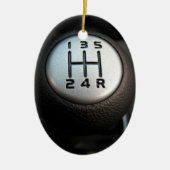 Kruisverschuiving - Versnellingsbak Keramisch Ornament (Voorkant)